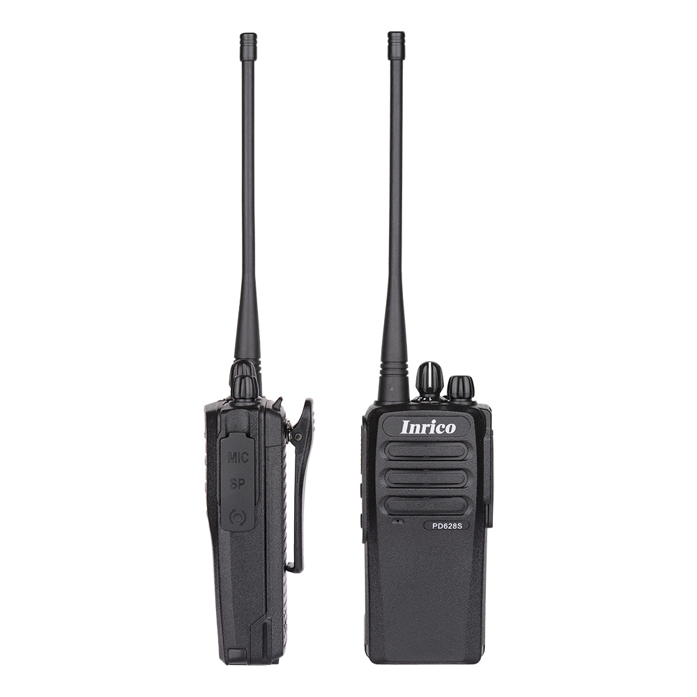 Стороны UHF цифровой рации и двусторонняя радио Inrico PD628s