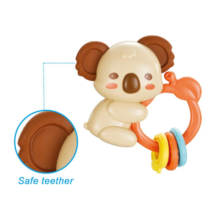 Baby Rattles Toys Set Infant Sensory Teething Toys for Early Development Learning Newborn Boy Girl Birthday Gifts