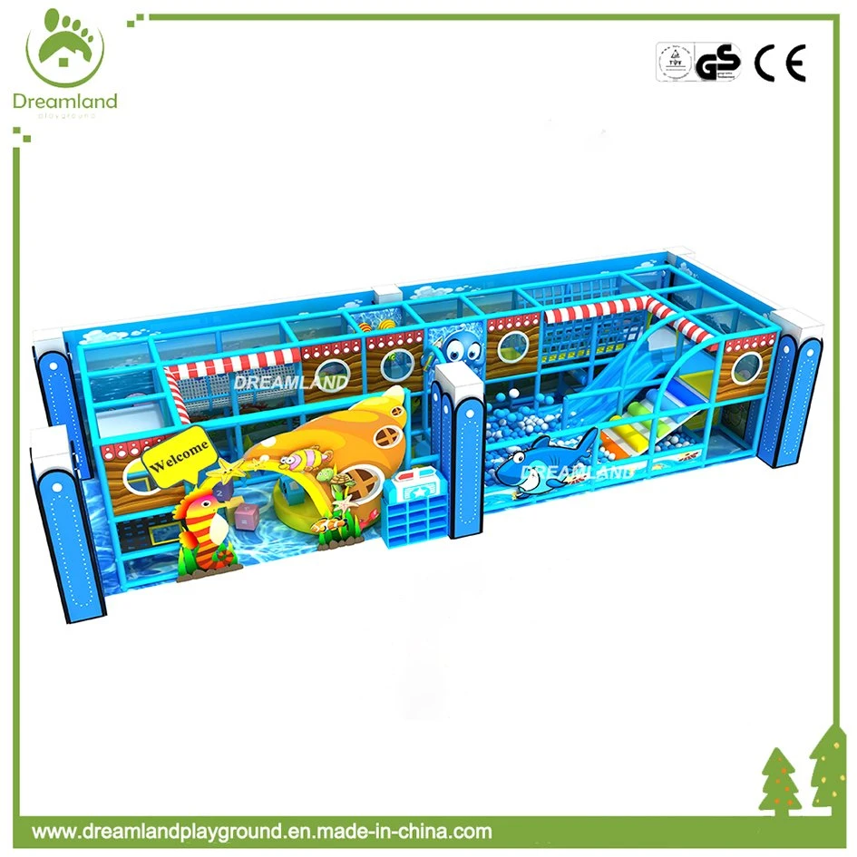 High Quality Children Amusement Park Kids Indoor Playground Equipment Plastic Play House with Slide Toy