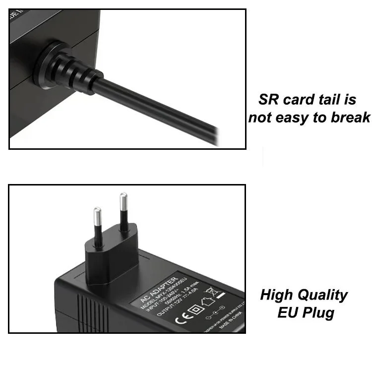 Compact 12V 2A Power Adapter for LED Drivers and Displays