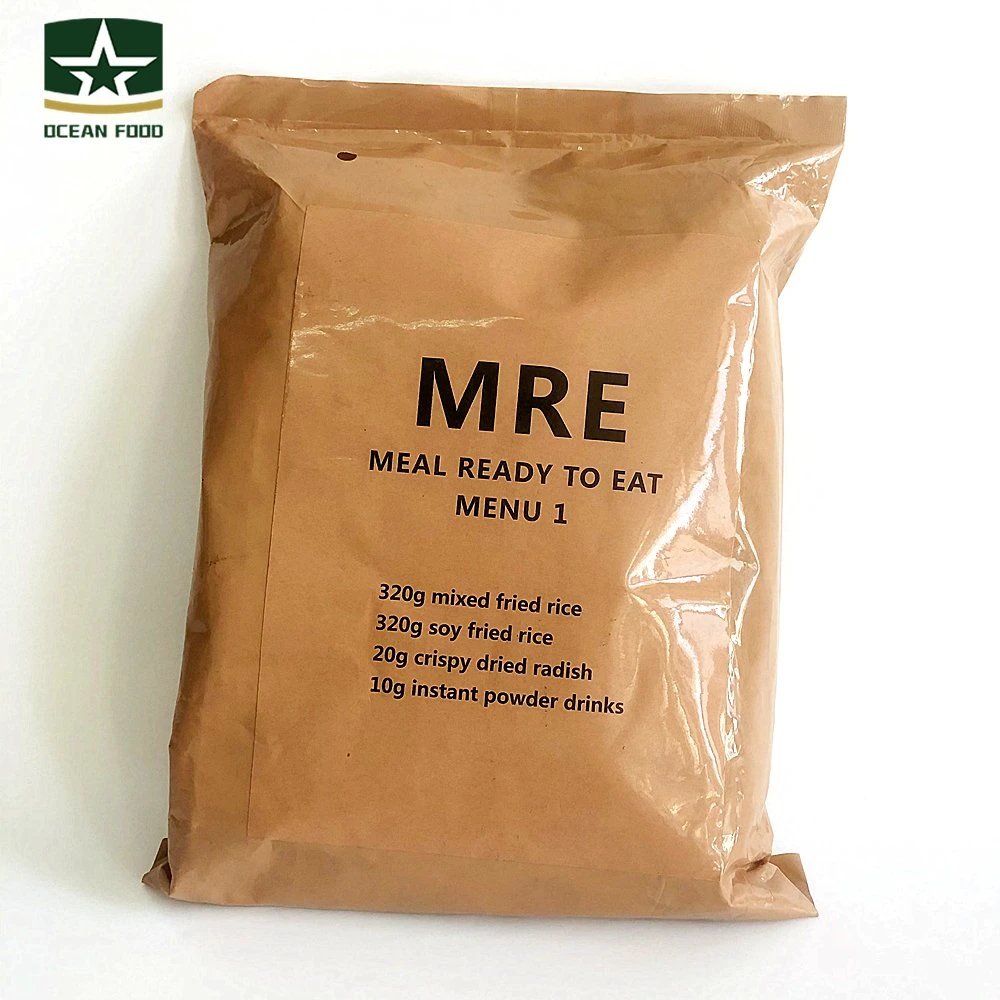 Instant Self Heating 670g*12 Mixed Fired Mre Rice Food Menu 1