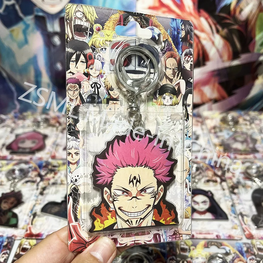 Wholesale 3D Porte-clés Anime Itadori Yuji Jujutsu Kaisen Pendentifs de décoration (Veuillez nous contacter pour les catalogues complets)