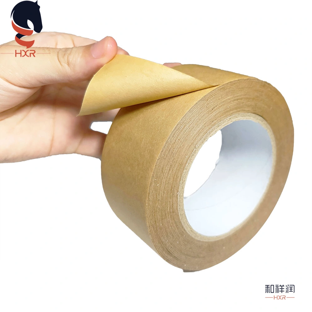 Environmental Degradable High quality/High cost performance Custom Printed Self Adhesive Brown Kraft Paper Packing Tape