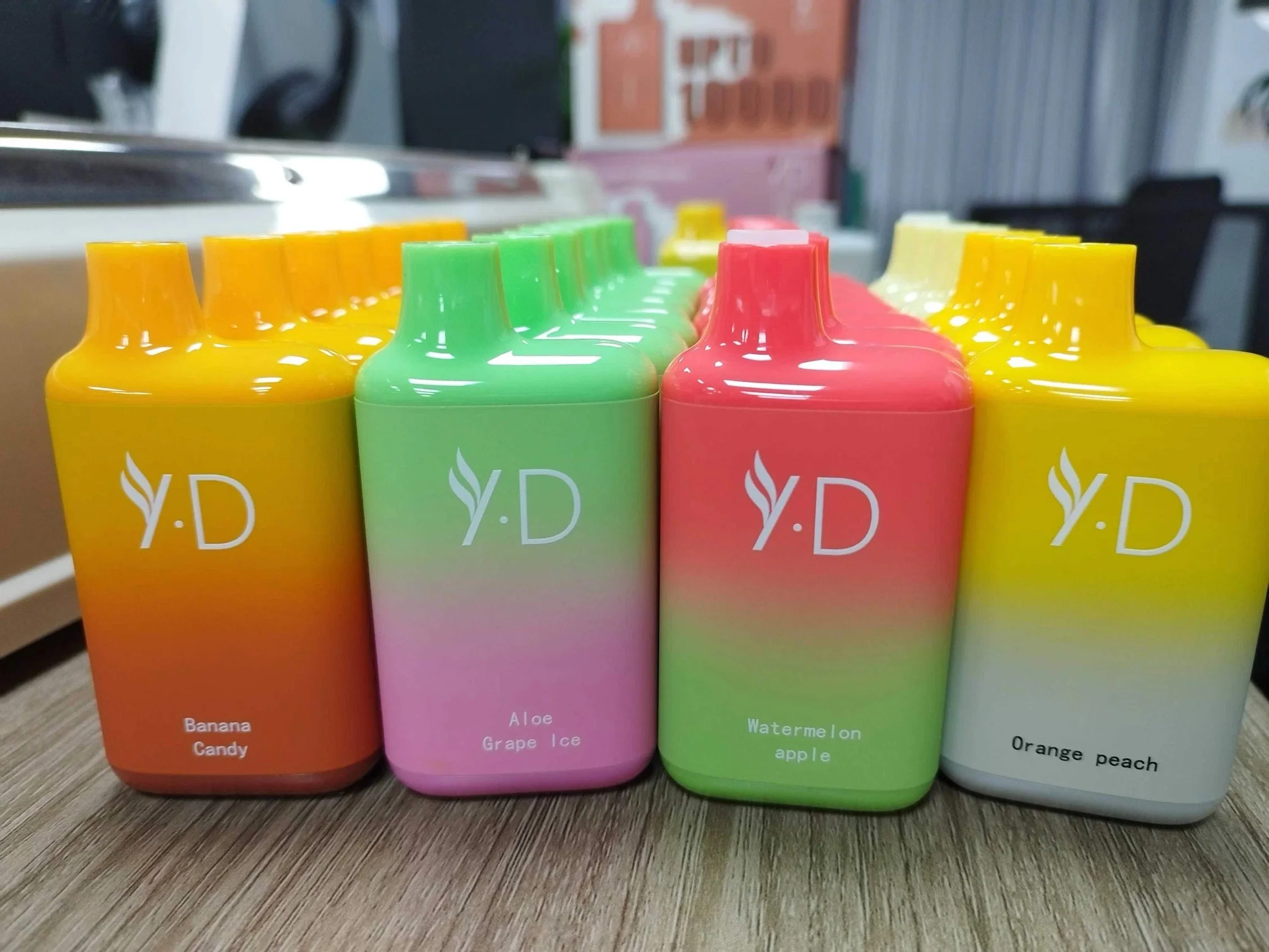 Yd Gradient Design 6000 Puffs 14 Top Flavors Disposable/Chargeable I Wape Vaporizer Wholesale/Supplier Manufacture Disposable/Chargeable Electronic Cigarette Vape in Affordable Price