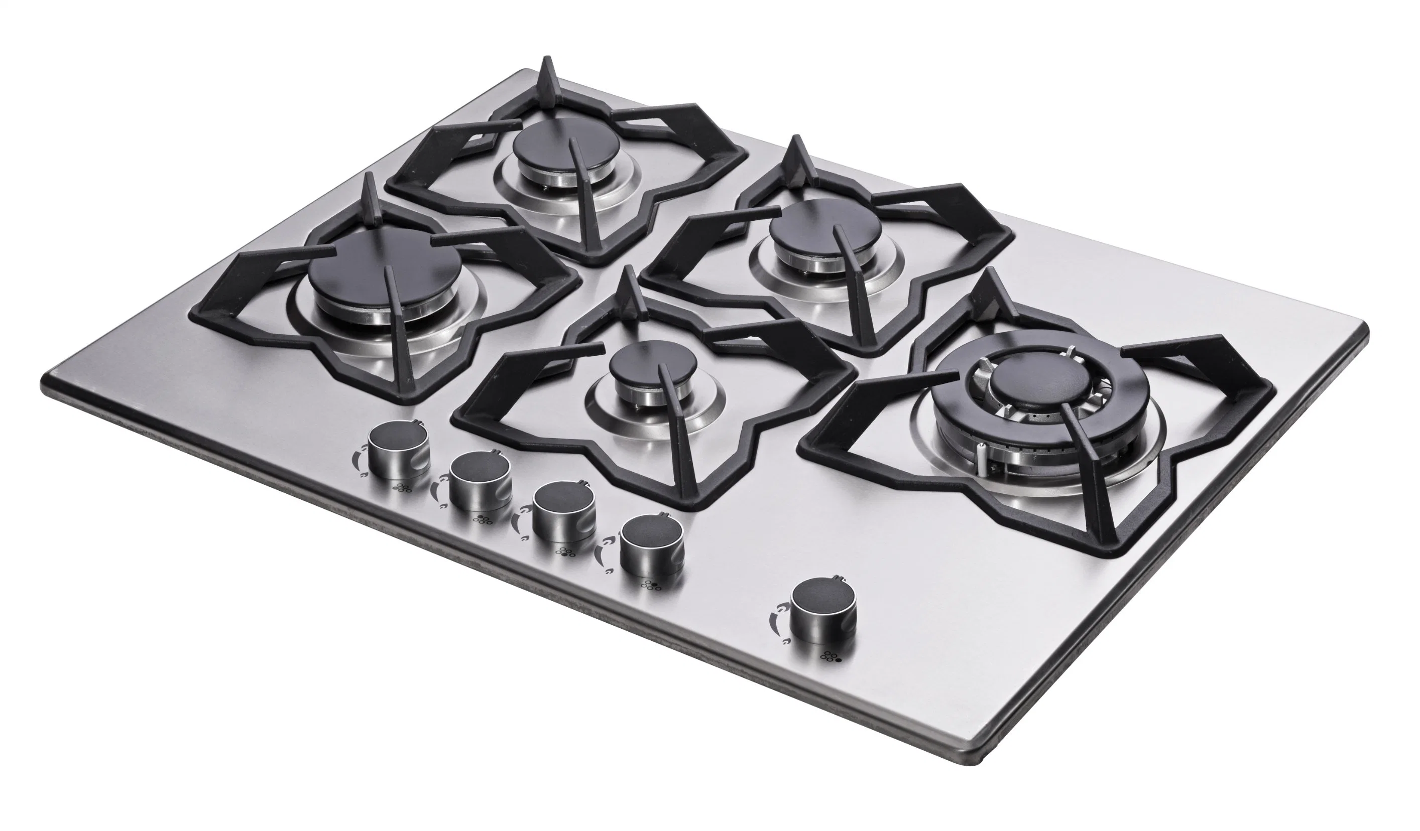 304 Level Stainless Steel Panel Gas Stove Kitchen Appliance (JZS65011)