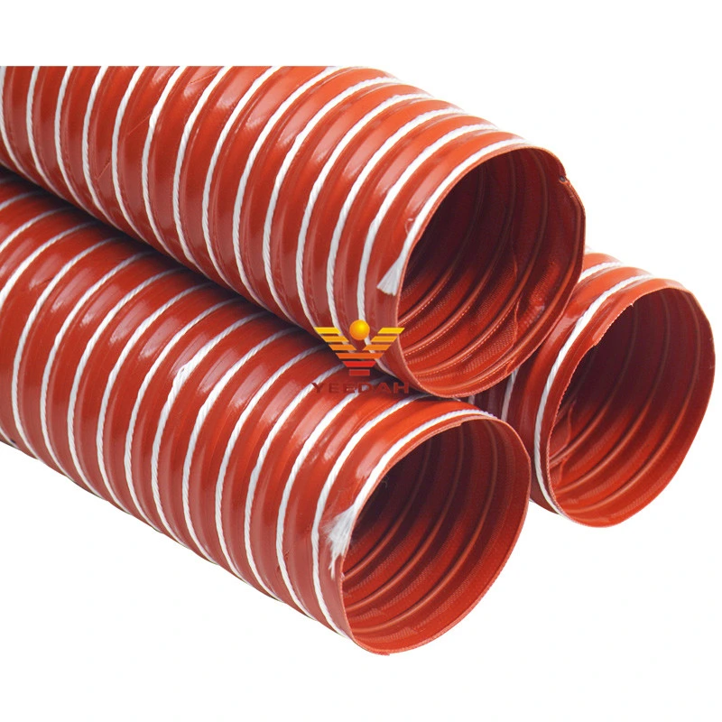 Double Layer Flexible Large Diameter Rubber Silicone Hose for Mechanical Equipment