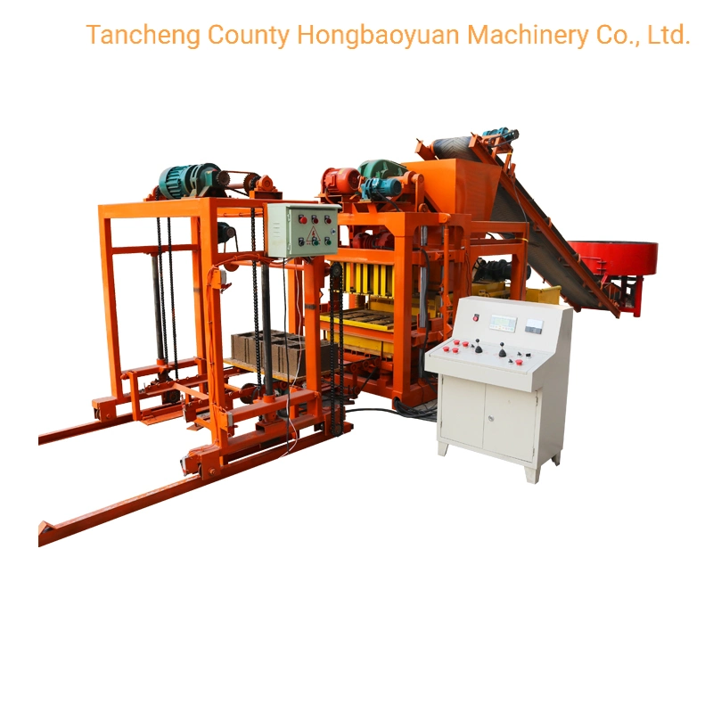 Fully Automatic Block Making Machine Production Plant Qt4-25 with Factory Price