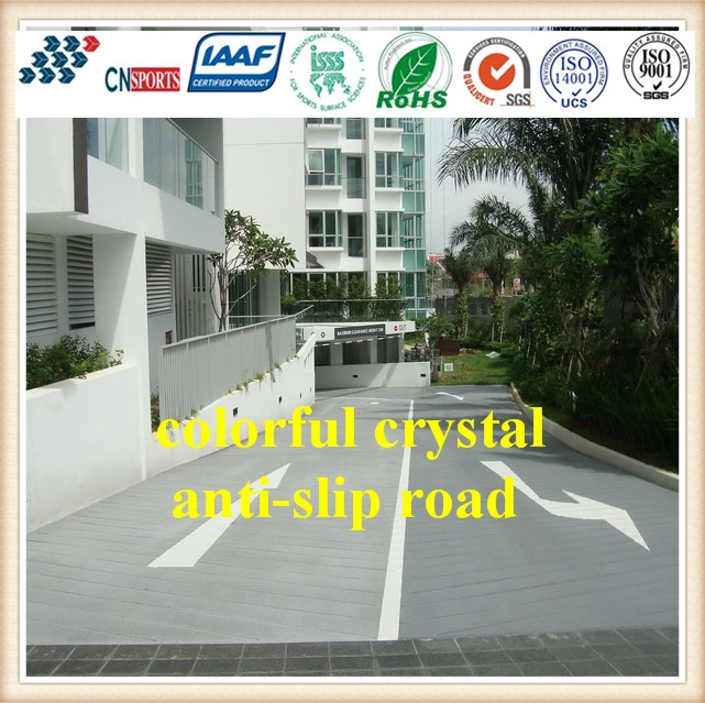 Simple Construction Weather Resistance and Uvioresistant Non Slip Flooring