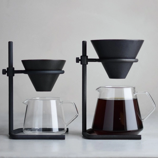 400/600ml Pyrex Borosilicate Glass Coffee Make Pot, Coffee Server Set