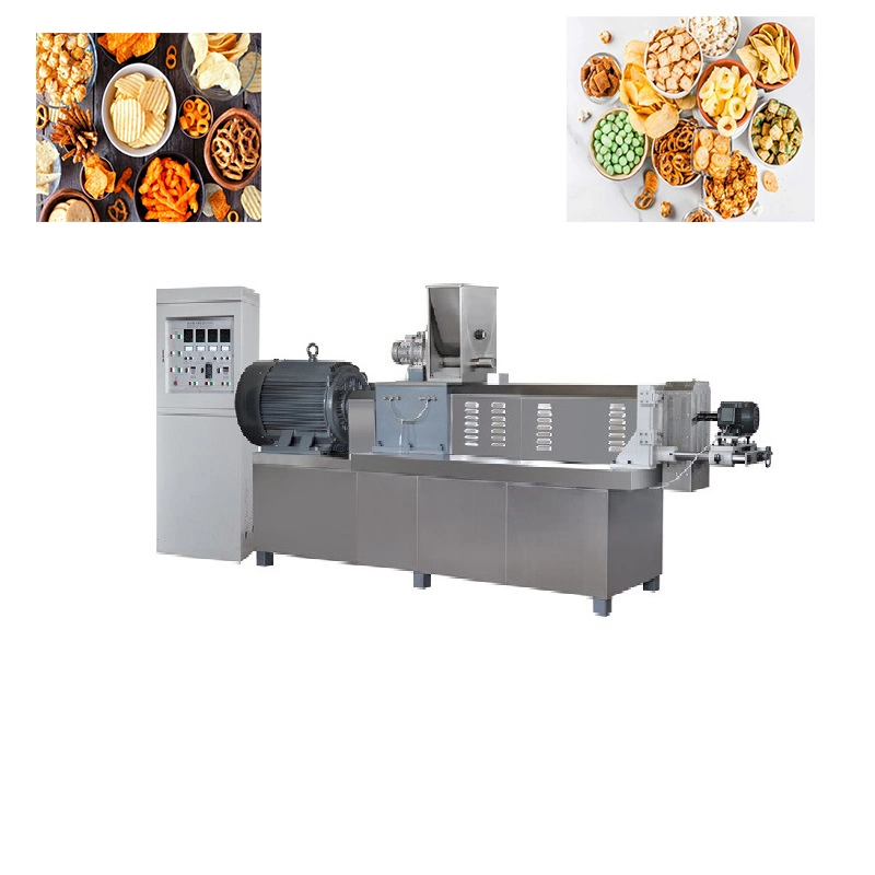 Extruir de merienda máquina de Alimentos Extruir de maíz con espuela pequeña Máquina Coreana