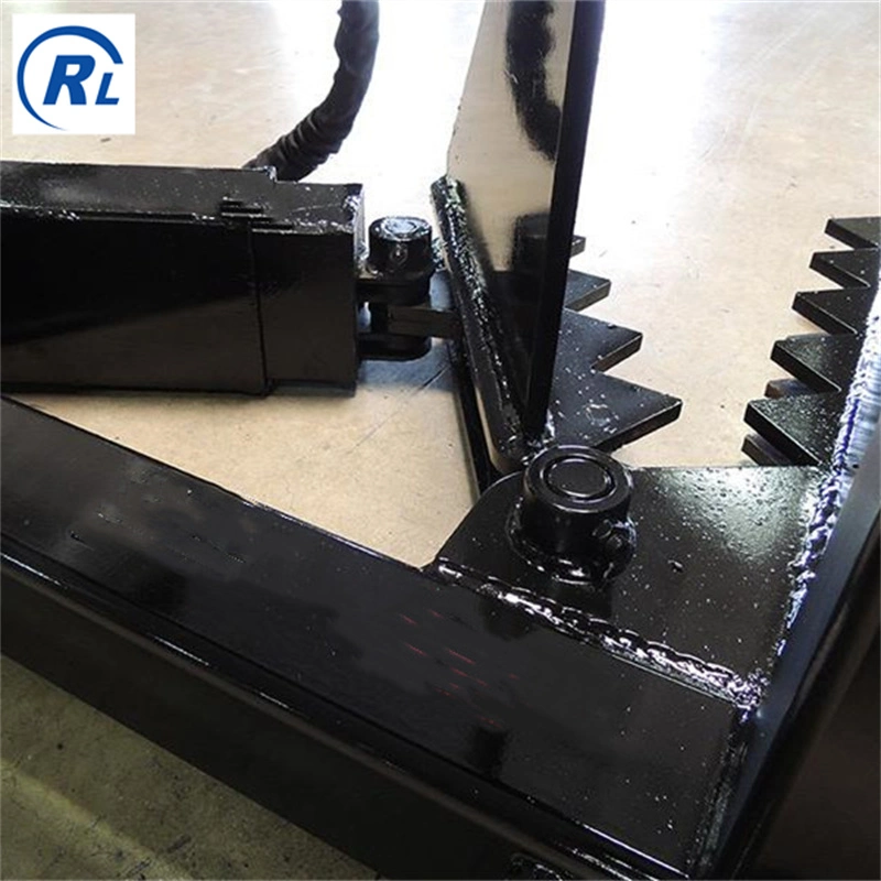 Qingdao Ruilan Personalizar de alta calidad Heaay Duty / Stand Duty Tree Puller con cilindro hidráulico para mover árboles / Accesorio de Skid Steer