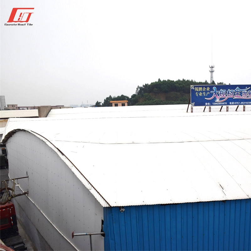 High quality/High cost performance Heat Resistant Roofing Sheets UPVC Plastic Two Wall PVC Hollow Sheet Roofing