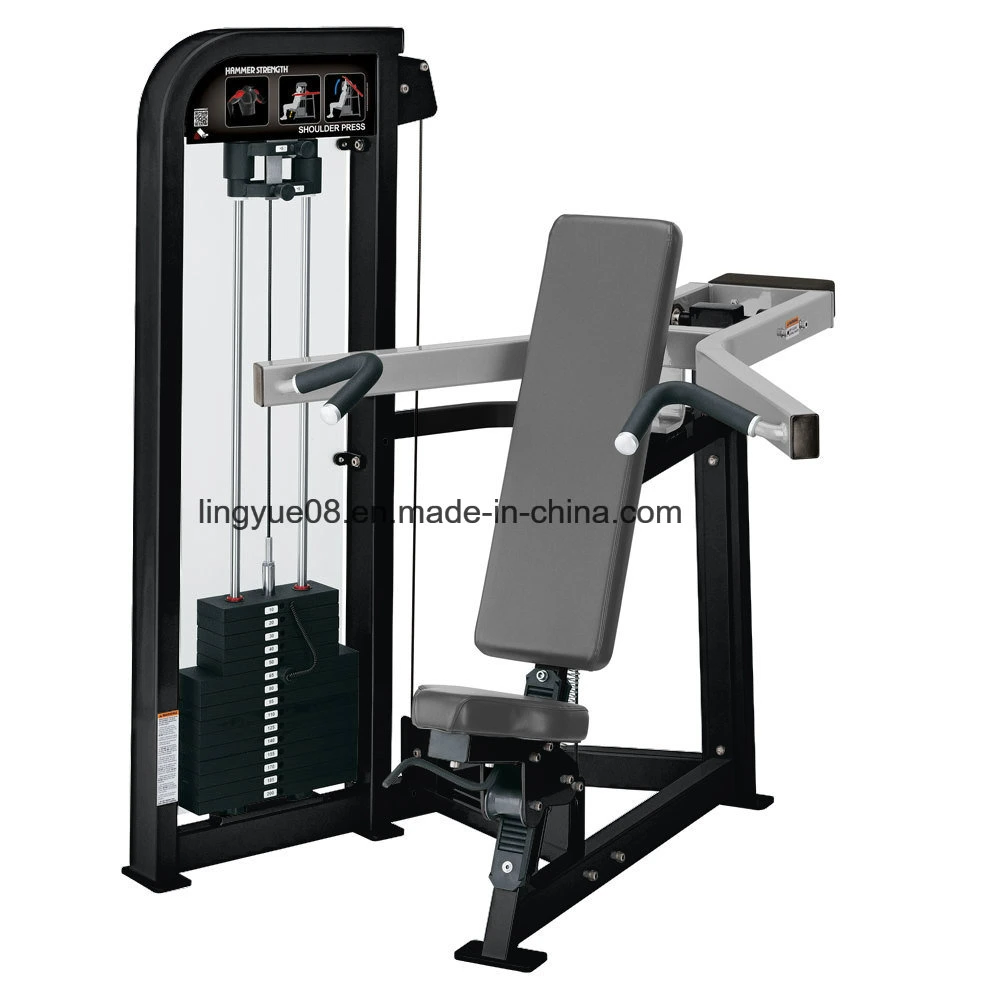 Body Building Gym Fitness Equipment Commercial Strength Exercise Machine Shoulder Press L-5007