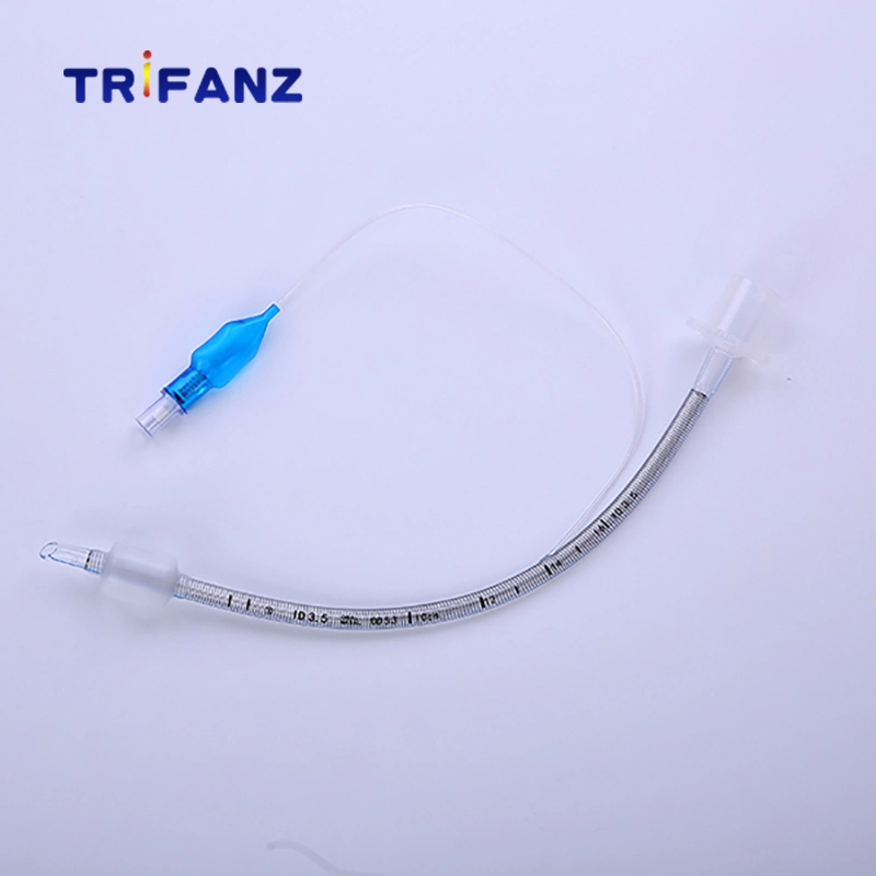 Tube endotrachéal renforcé jetable ont de nombreux types Nasal, Oral, Normal