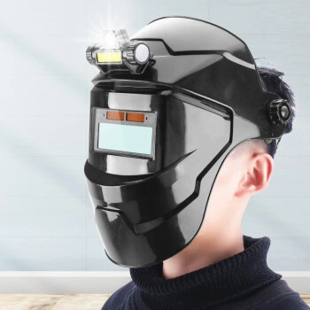 PPE Plus Clear Mask Glass Welding with Light