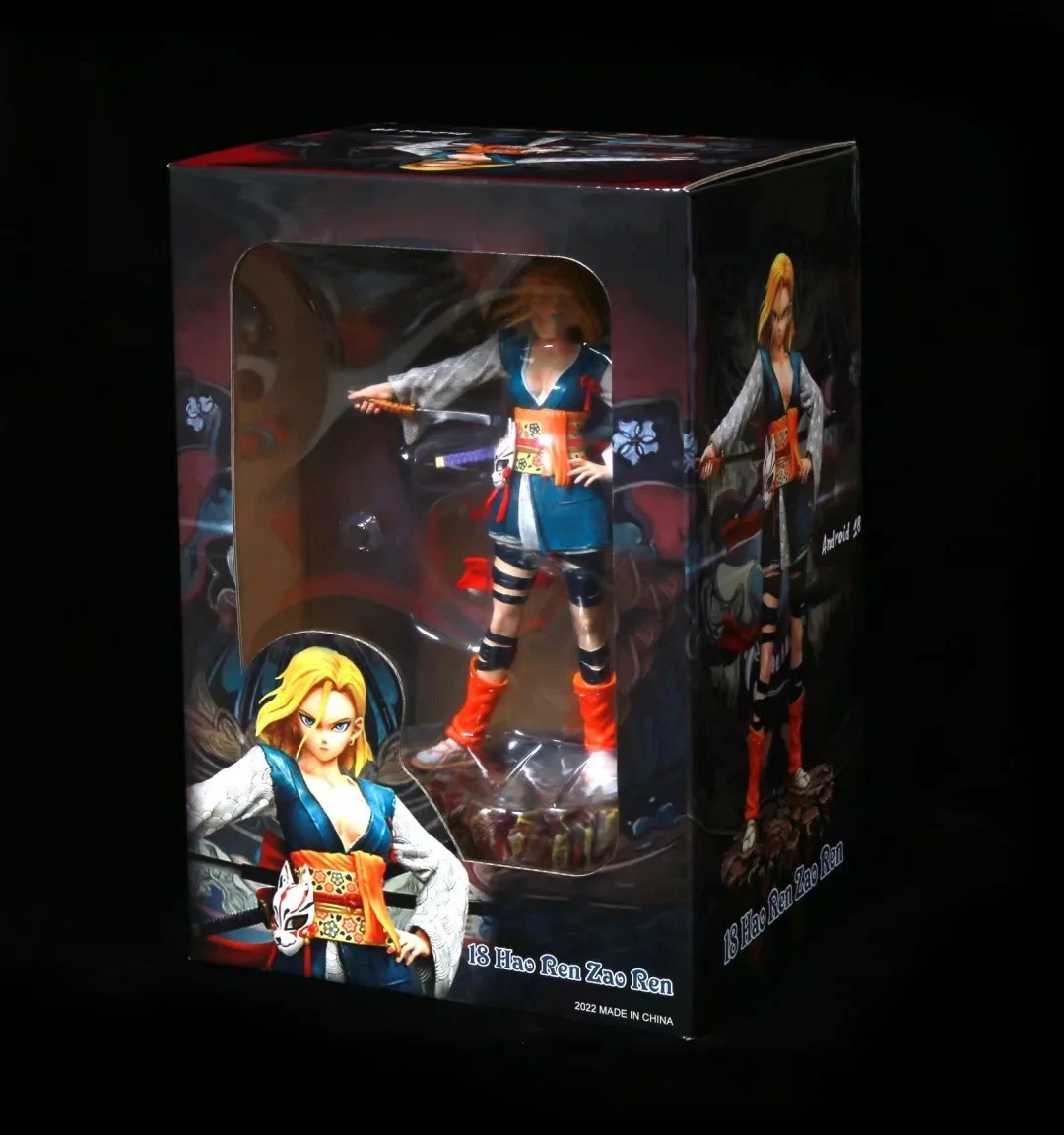 Factory Supply Warrior Android 18 Dragon Ball Z Wholesale/Supplier Japanese Anime Plastic Figure Toy