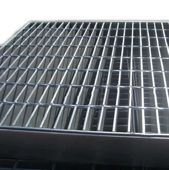 Customs Security Heavy Duty Steel Grating Stairs Steel Grating