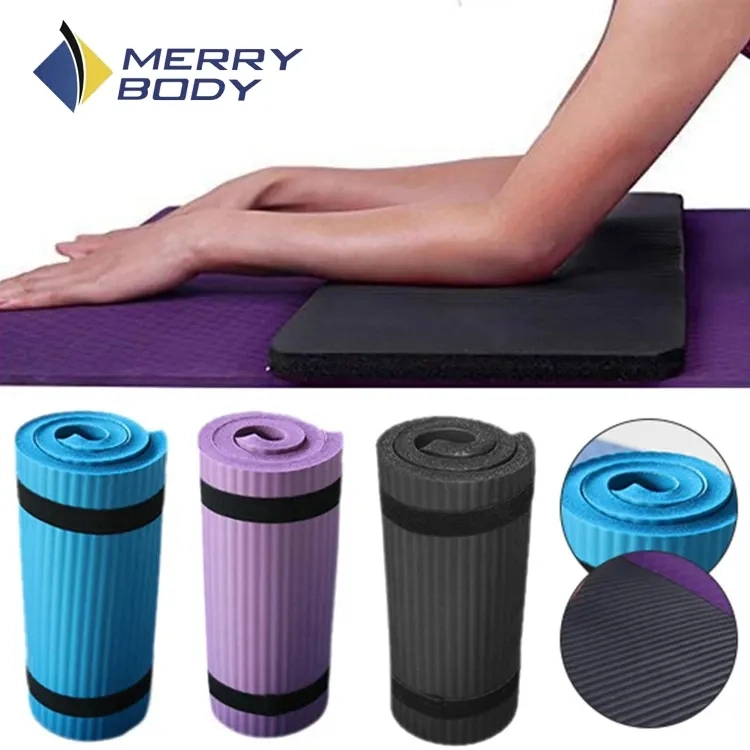Йога коврик 15мм толщиной, Non-Slip пригодности для осуществления йоги пилатес медитации тренажерный зал дополнительные утолщения осуществления долговременных тренировки коврик