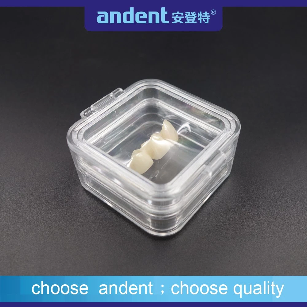 Dental Denture Package Box with Membrane Clear Jewelry Box