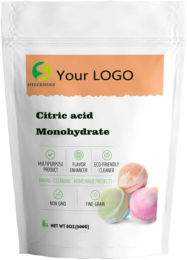 Acide citrique additif alimentaire monohydraté/anhydre/Citrate de sodium E330 BP/USP acide citrique Monohydraté