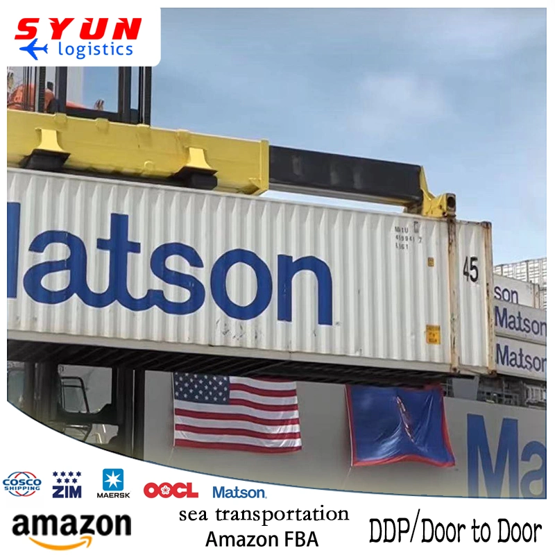 Amazon Fba Sea Freight Forwarder Shipping From China to Canada