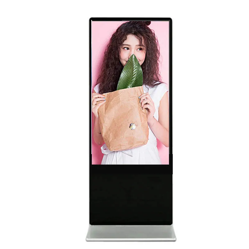 Xvid OS X Floor Standing Digital Signage 43 Inch Android Advertising Playing Equipments