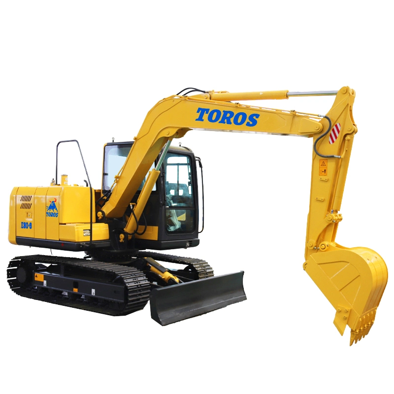 8 Ton Zoomlion Ze60e Crawler Excavator Mini Tractor with Cheapest Price