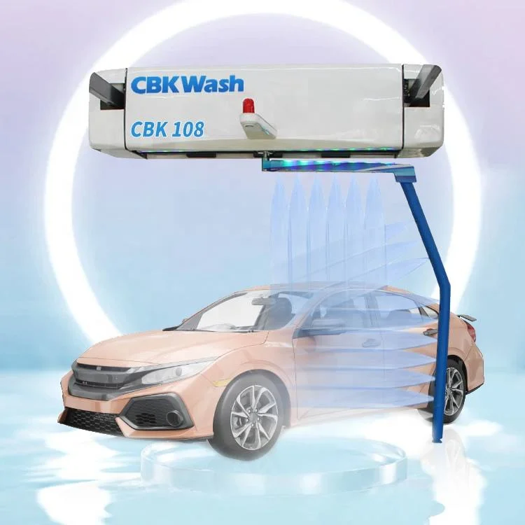 Cbk 108 Venta caliente de la máquina de lavado de automóviles totalmente automático con función de lavado de chasis con 3 años de garantía