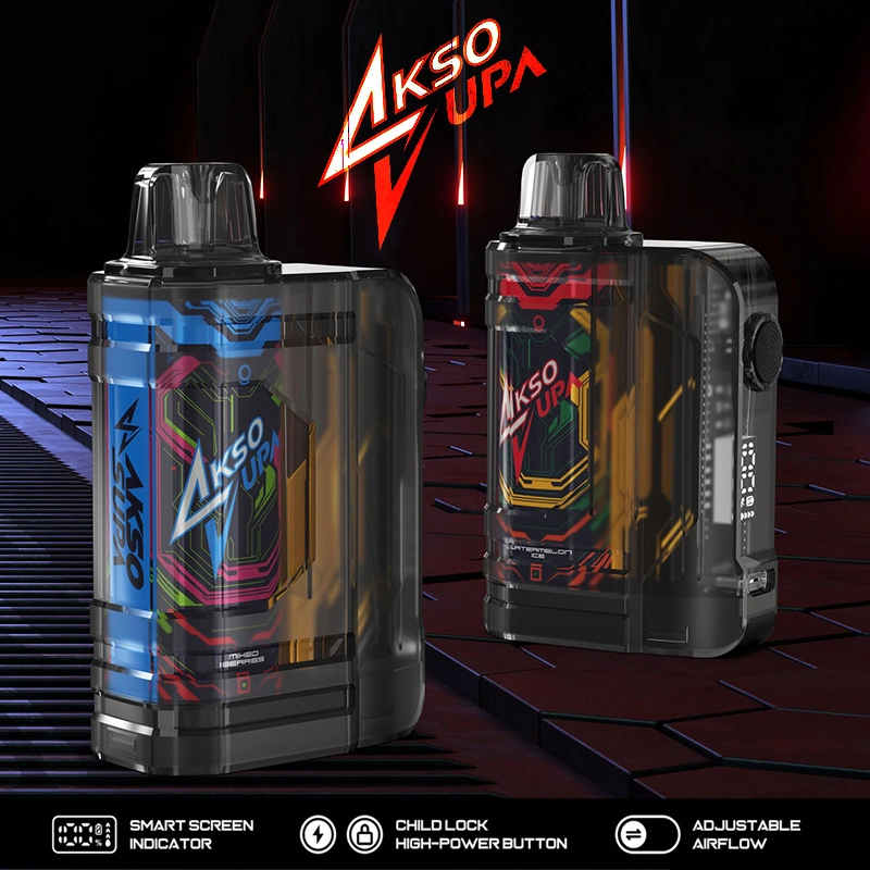 Akso Supa 9500 Puffs Zbood Daniel UNIX Lio Bom 4500 Puffs Quick Flask Cigarette Vape Akso Supa 9500 Puffs Disposable/Chargeable Vape