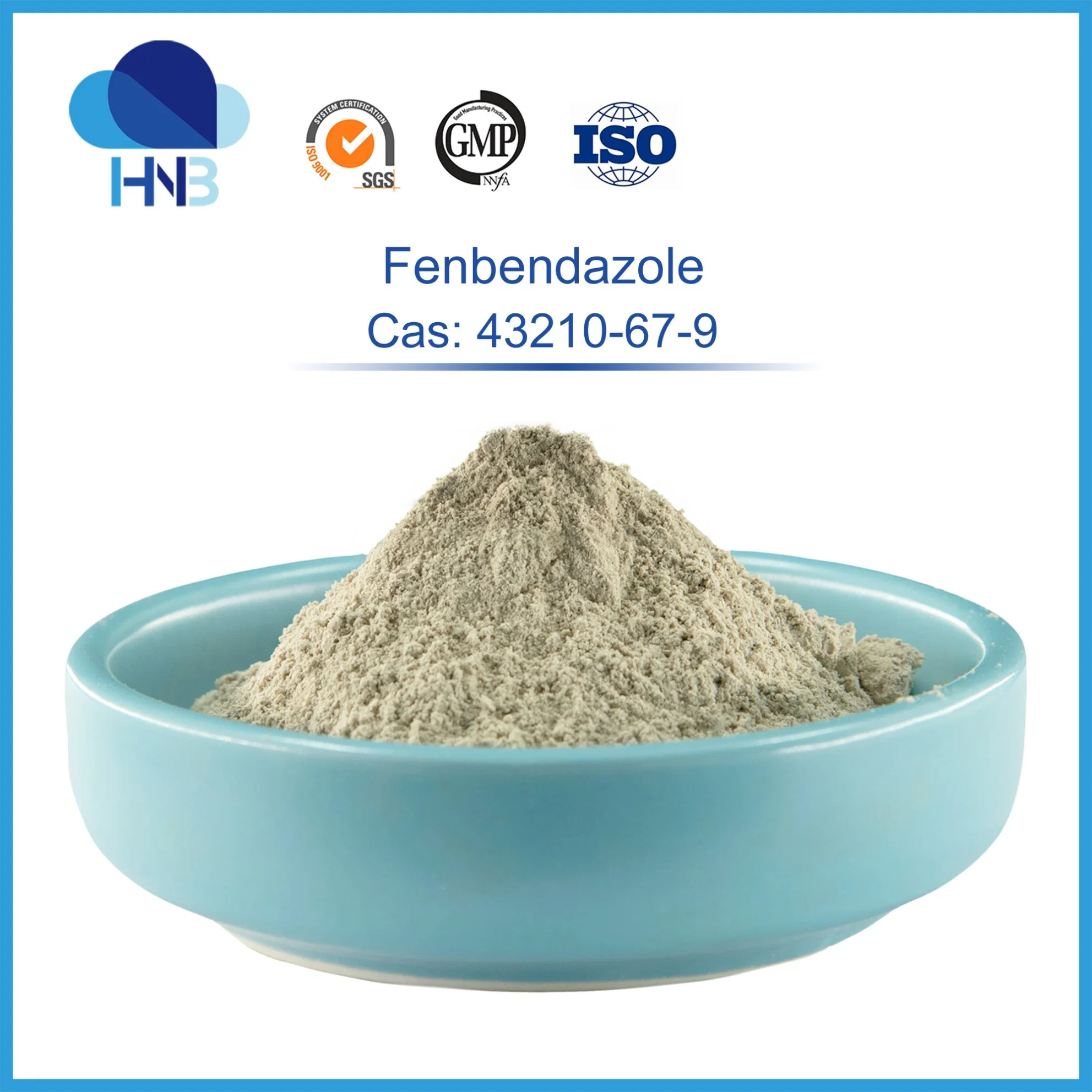 Veterinary Medicine CAS 43210-67-9 99% Fenbendazole Powder