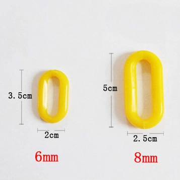 Пластиковая цепь с барьером для движения 6 мм