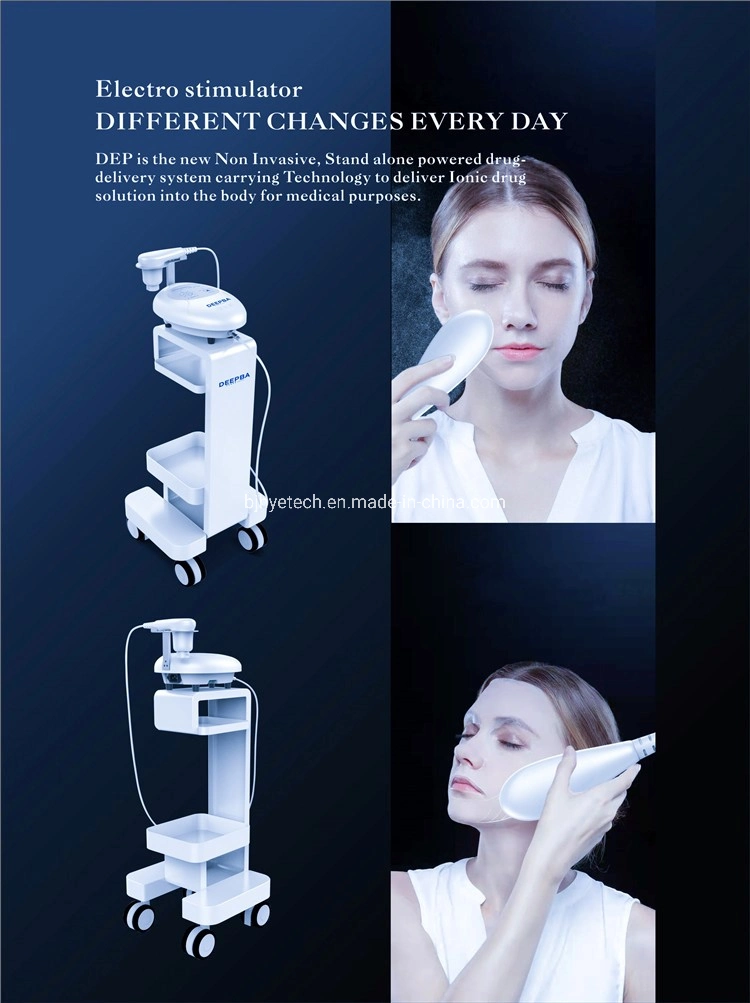 New Arrival Deepba Hydrating DEP Superconducting Ion Introduction Vibration Skin Firming Mesotherapy Anti Aging Equipment