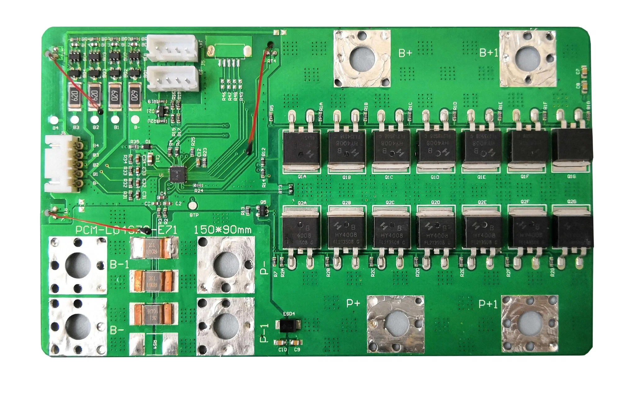 Lithium Ion 4s 70A Lithium Iron Phosphate Intelligent Battery Management System BMS for Solar Street Light