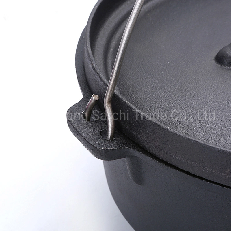 China Cast Iron Camping Outdoor Bushcraft Dutch Oven