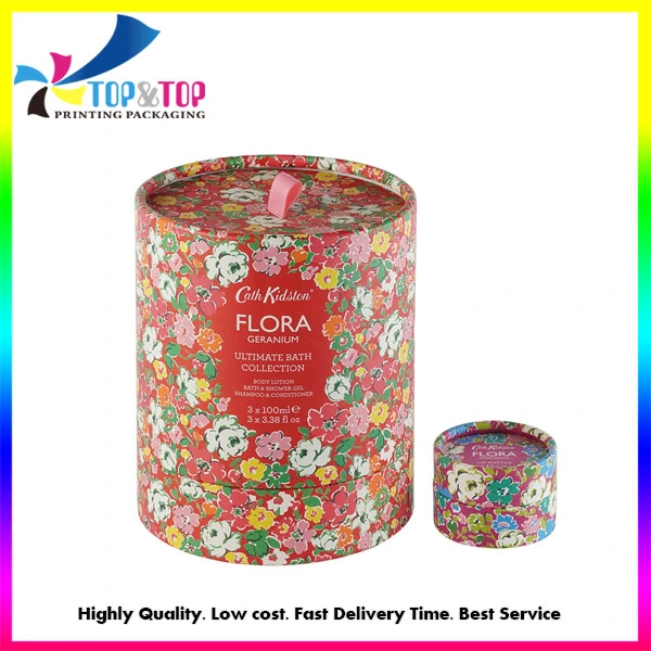 Free Sample Good Supplying Paper Tube Box Manufacturer Chinese Round Packaging Tea Cosmetic Perfume Cylinder Packaging Boxes