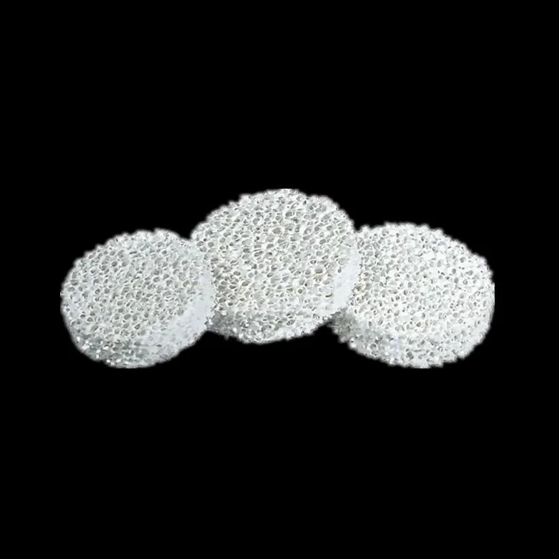 High Temperature-Resistance Ceramic Foam Filter High Alumina Ceramic Foam Filter for Foundry of Carbon Steel