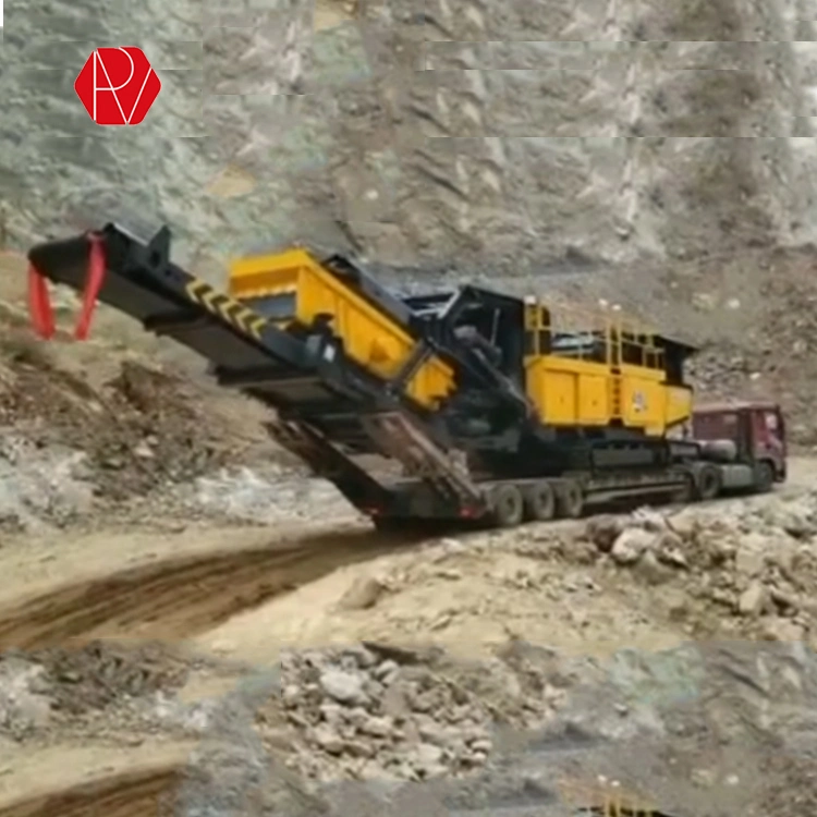 High Efficiency Crawler Mobile Crushing Station Of Good Performance