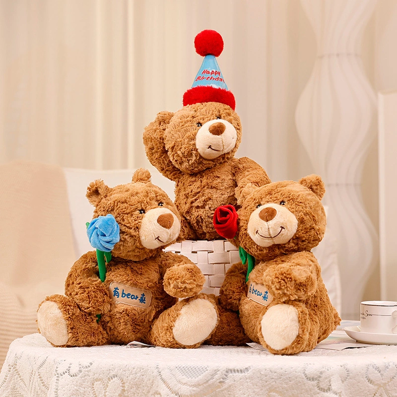 Weihnachten Plüsch Teddybär Heimdeko Neujahrsgeschenke