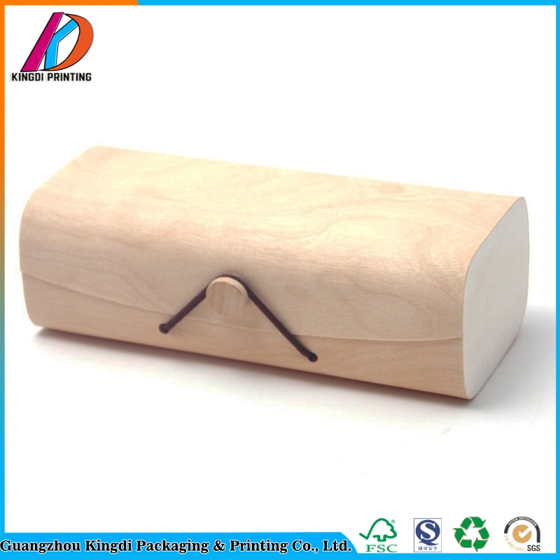 Hot Sale Lightweight Bark Veneer Wooden Tea Storage Gift Box