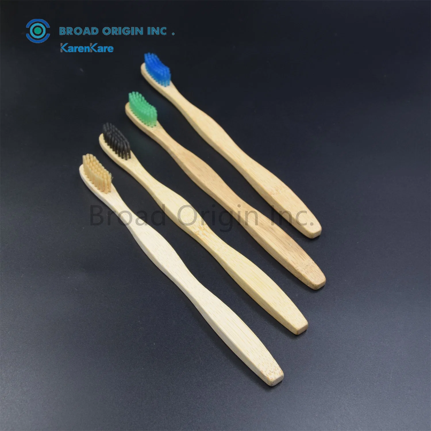 Natural Organic Bamboo Toothbrush Custom BPA Free Soft Bamboo Toothbrush