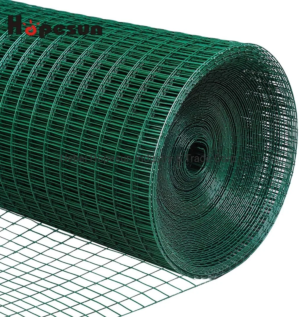 Lowest Price China Direct Factory PVC Coated Hexagonal Wire Mesh Green Plastic Chicken Wire Mesh