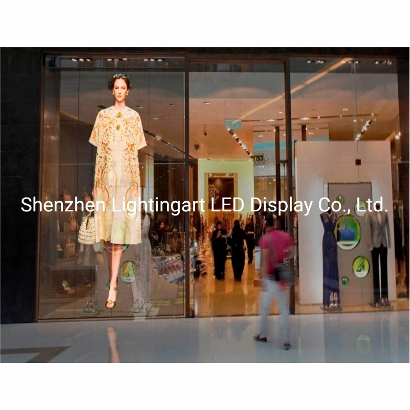 H3.91-V7.81 Glass Panel Transparent LED Display Screen