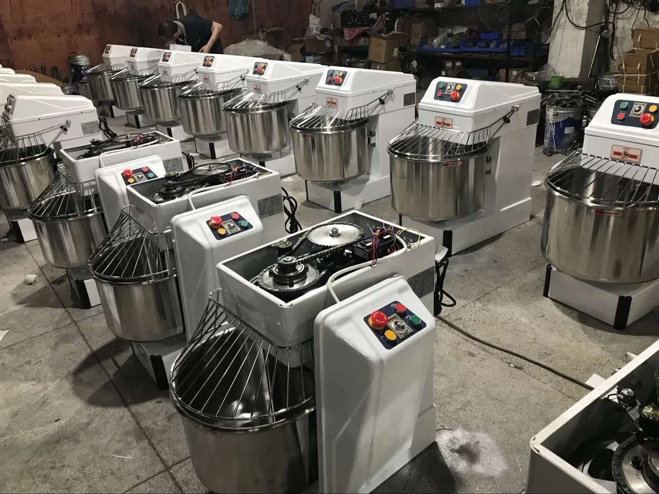 Big Electric Commercial Industrial Double Motor Dough Mixer