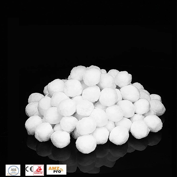 High Temperature Resistance Swimming Pool Clean Fiber Ball for Industry Water Treatment