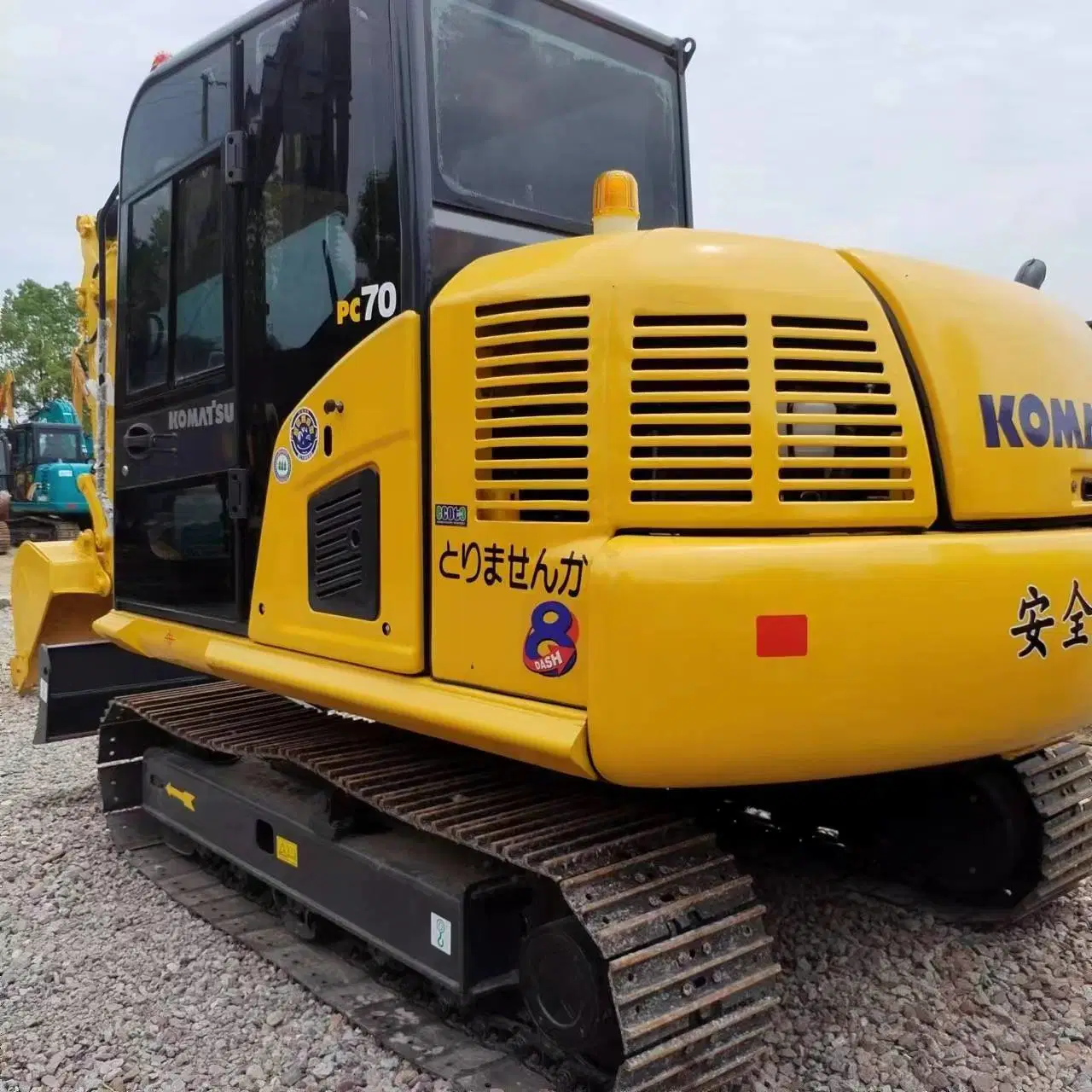 Японский сделал Второй Стороны Komatsu PC70-8 оригинал экскаватора экскаватор водить самосвал PC78 PC70