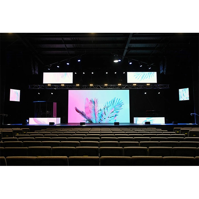 P3,91 pantalla LED interior para exteriores para el espectáculo de eventos en el escenario