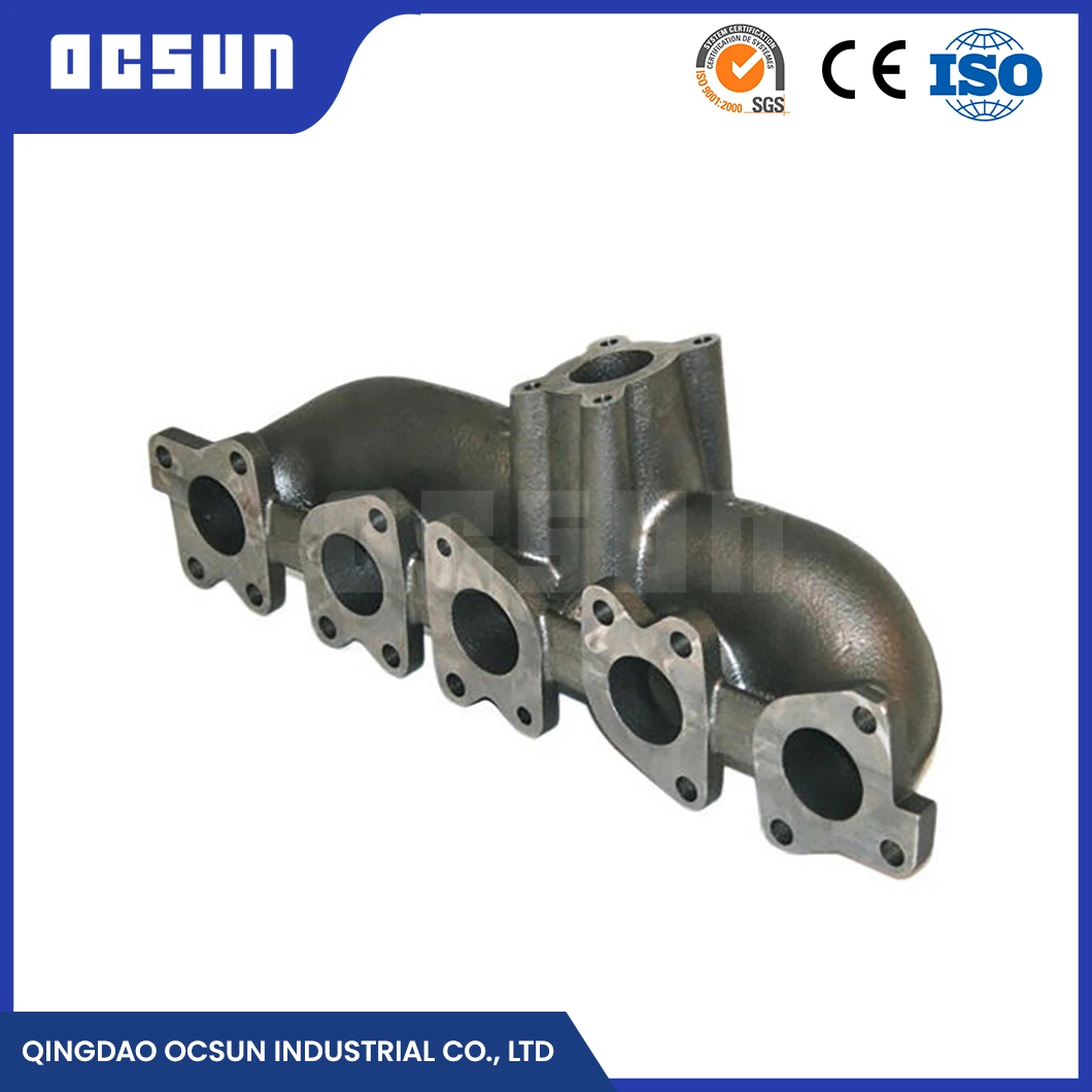 Ocsun Steel Manifold China Marine Exhaust Manifold Supplier Cast Iron System Exhaust Manifold OEM Customized Manifold Exhausts (M10003) and Cast Manifold