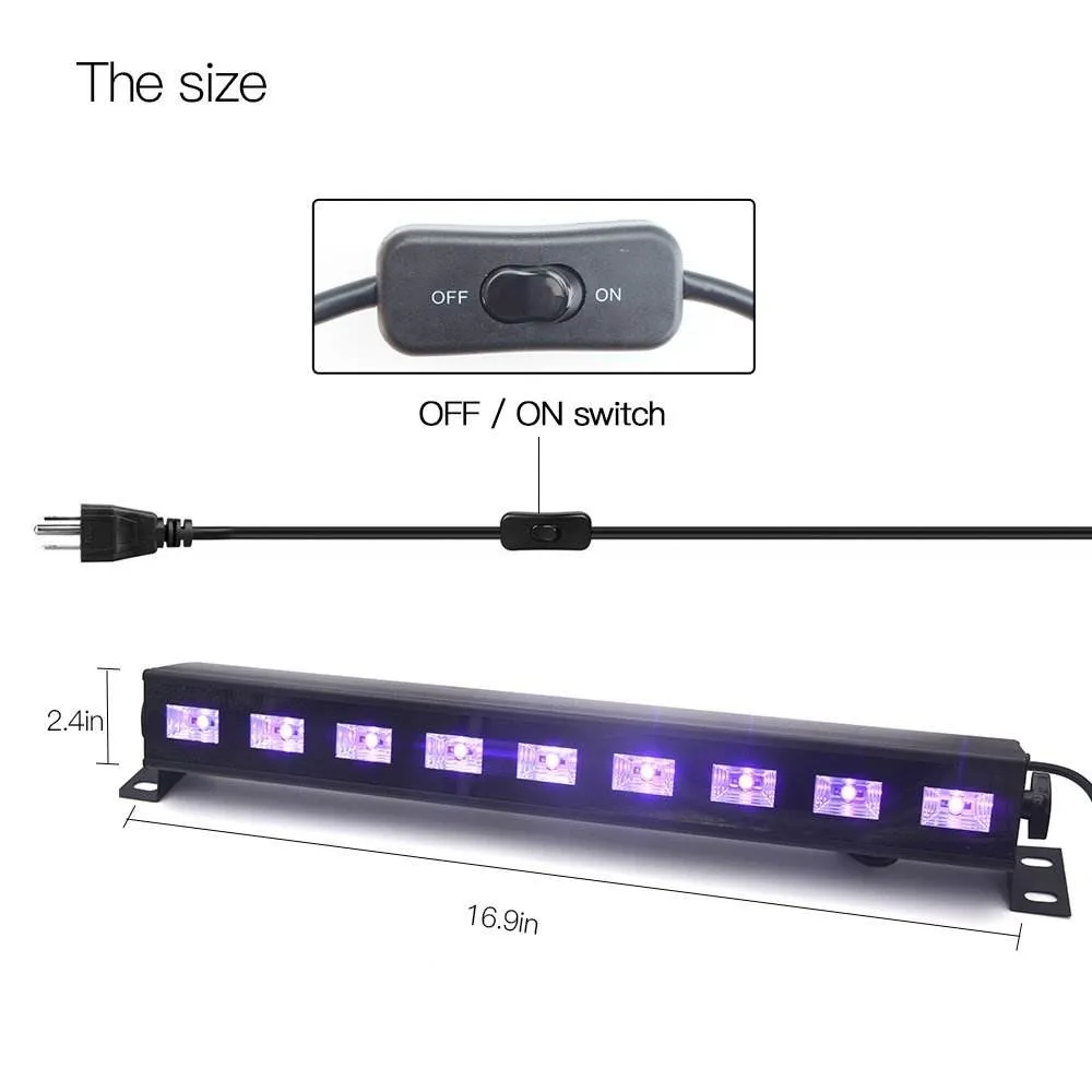 Line Decoration Wall Washing Laser Stage Light Violet UV Light