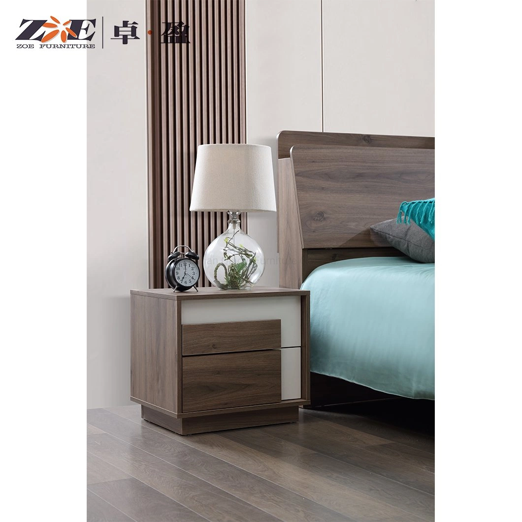 China Factory Wholesale Price Home Furniture Modern Bedroom Furniture Wooden Nightstands