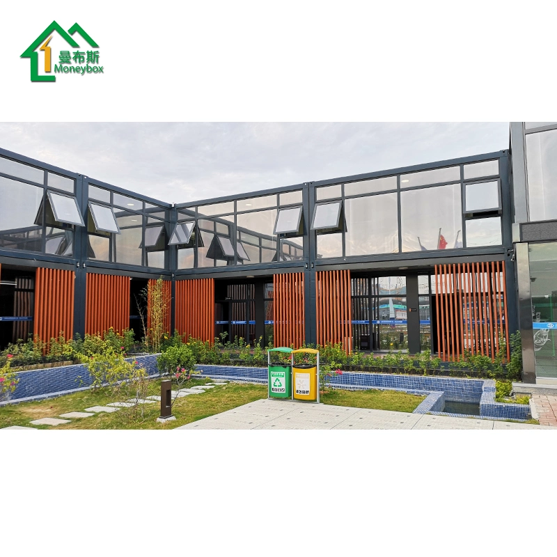 Steel Light Prefabricated Modular Compound Building Container Housing Unit for Sale